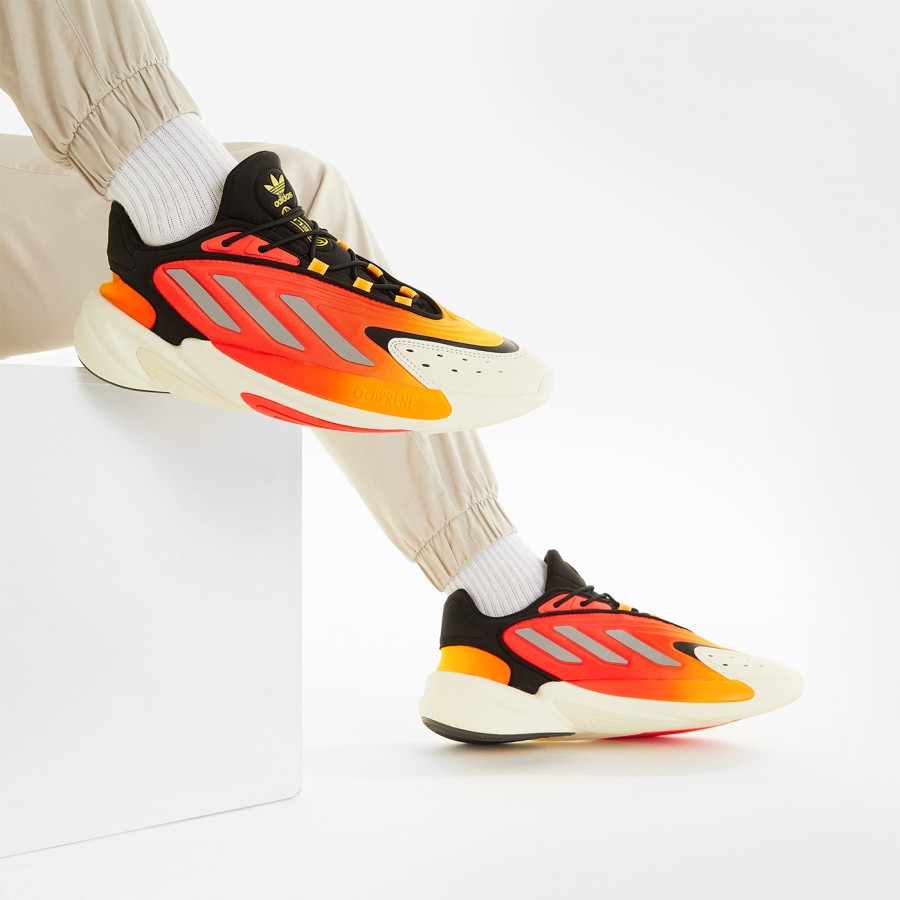 кроссовки Adidas Ozelia Black / Orange new