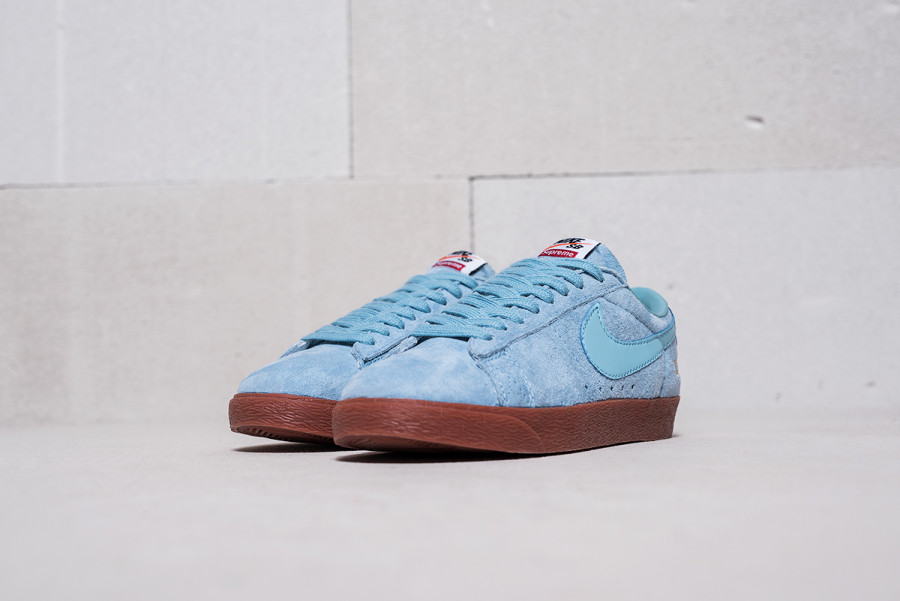 Кроссовки Nike SB Blazer Low GT x Supreme FTW 16