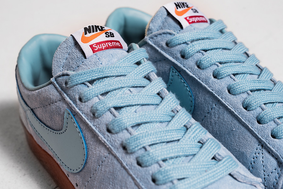 Кроссовки Nike SB Blazer Low GT x Supreme FTW 16