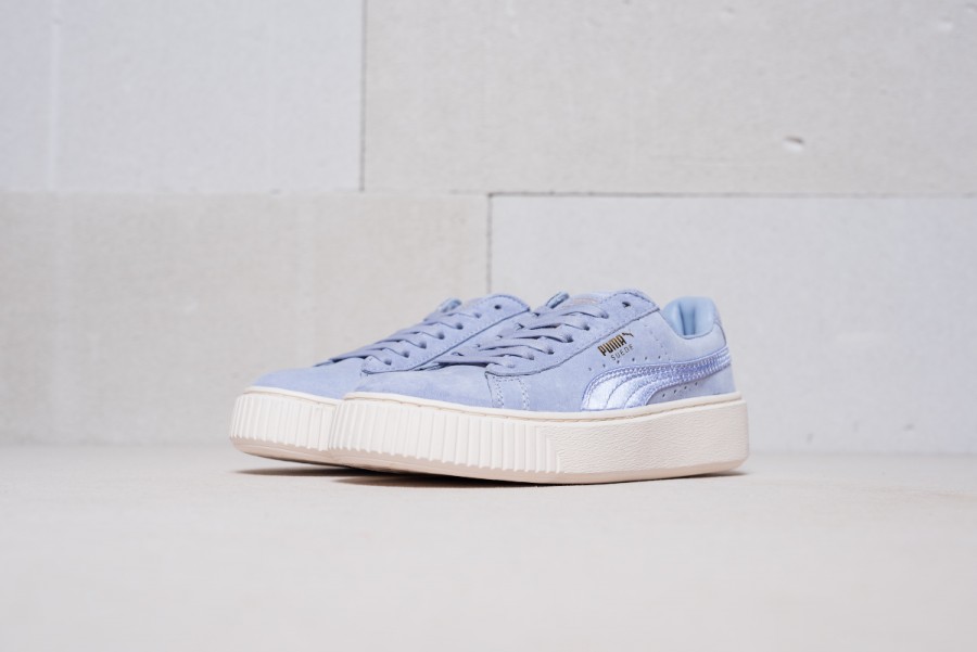 Кроссовки Puma Suede Platform "Satin Pack"