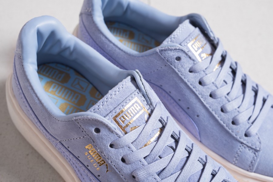 Кроссовки Puma Suede Platform "Satin Pack"