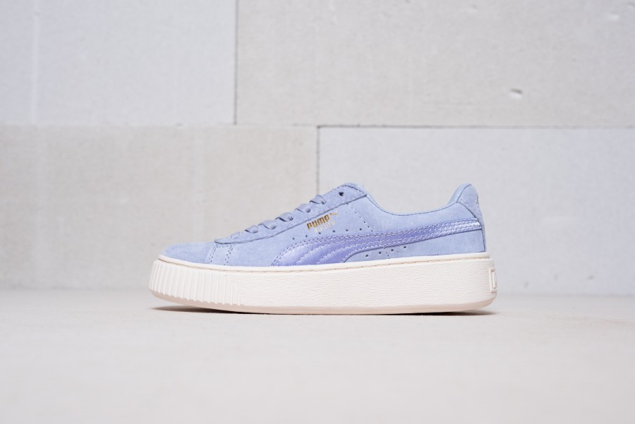 Кроссовки Puma Suede Platform "Satin Pack"