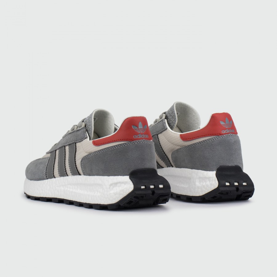 кроссовки Adidas Retropy E5 Grey / White / Red