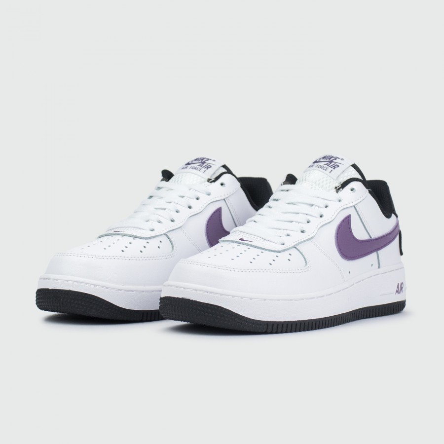 кроссовки Nike Air Force 1 Low Hoops White / Purple