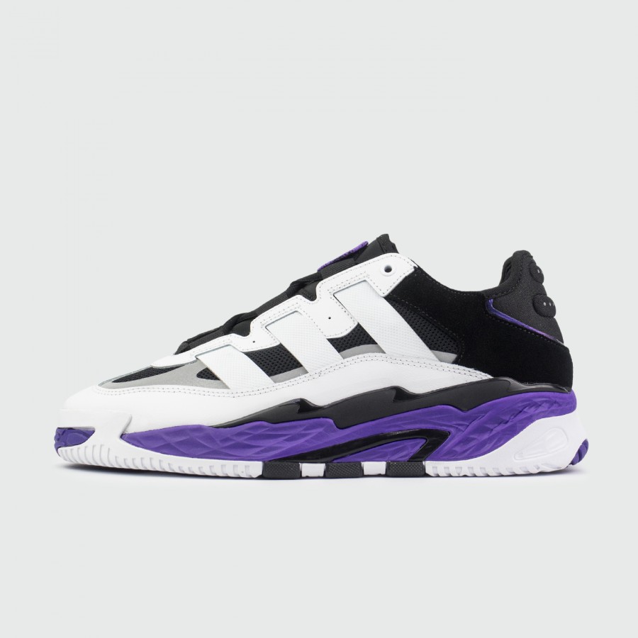 кроссовки Adidas Niteball Wmns White / Purple