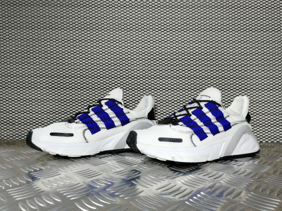 кроссовки мужские Adidas LXCON WHITE / ACTIVE BLUE / BLACK