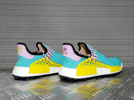 кроссовки мужские Adidas Nmd X Pharrell Williams Human Race Sun Glow