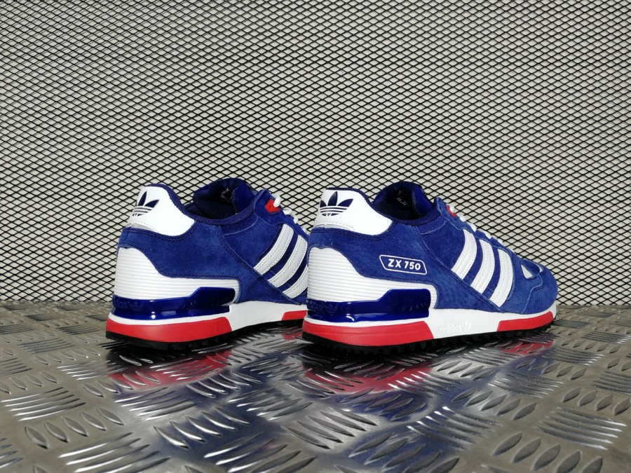 кроссовки мужские Adidas ZX 750 Suede Navy