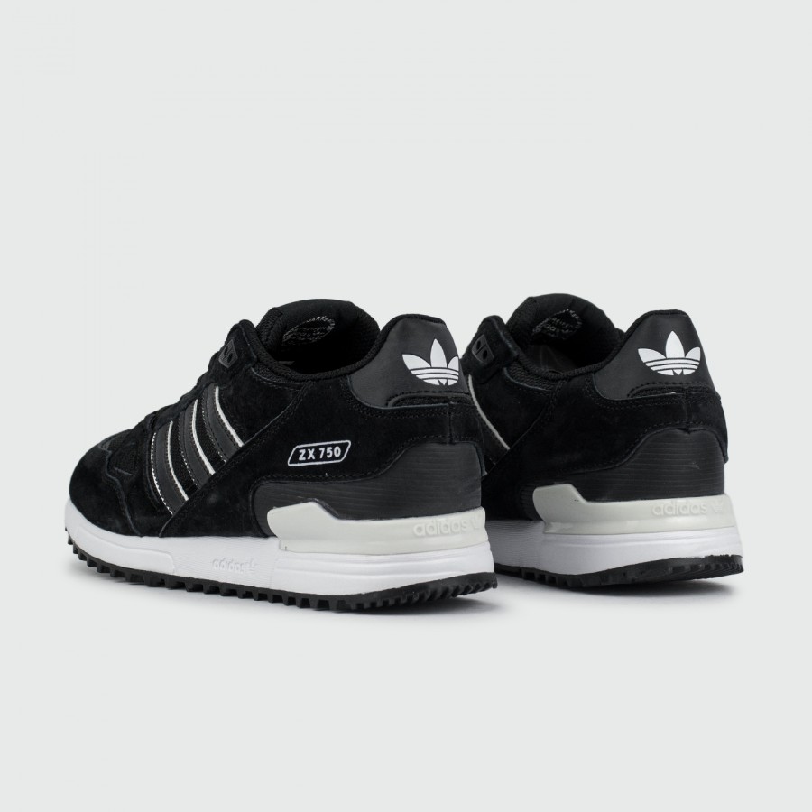 кроссовки мужские Adidas ZX 750 Black White