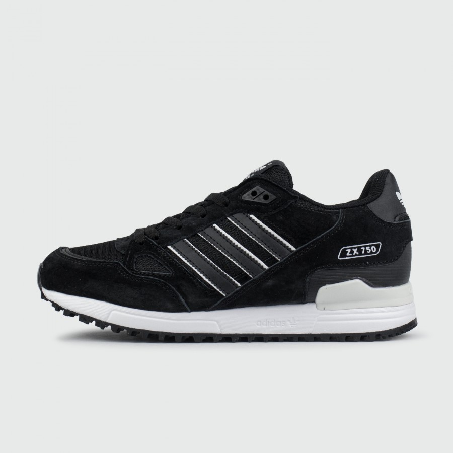 кроссовки мужские Adidas ZX 750 Black White