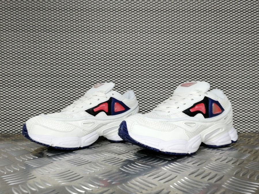 кроссовки женские Adidas Ozweego 2 X Raf Simons WMNS Chalk White / Bold Orange / Collegiate Navy