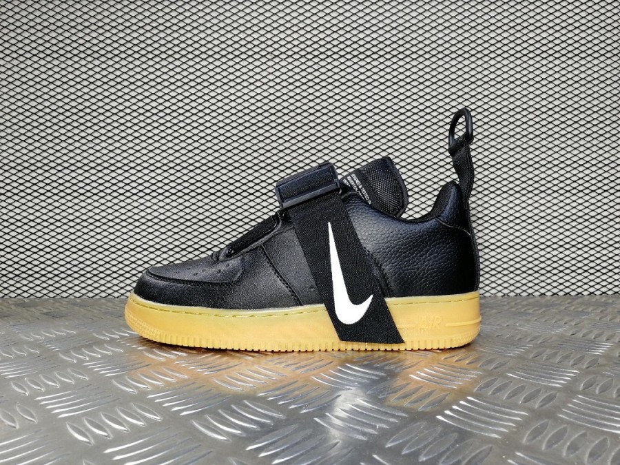 кроссовки мужские Nike Air Force 1 Utility Black / Gum