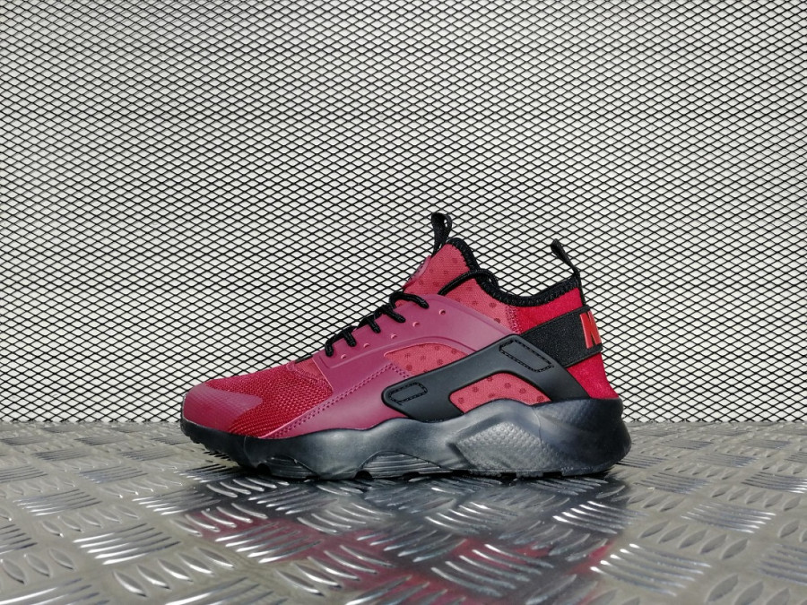 кроссовки мужские Nike Air Huarache Ultra Team Red Gym / Red Black
