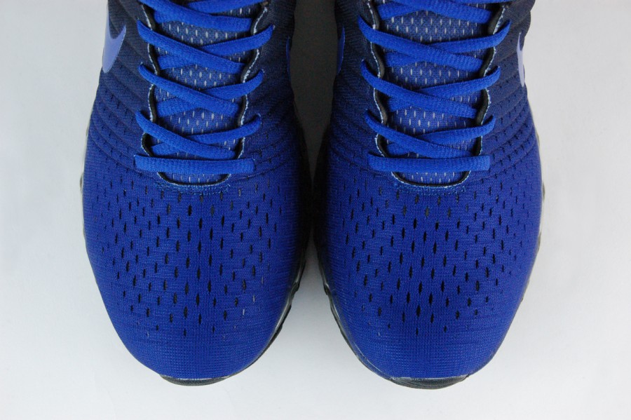 кроссовки мужские Nike Air Max 2017 Deep Royal Blue / Black / Hyper Cobalt