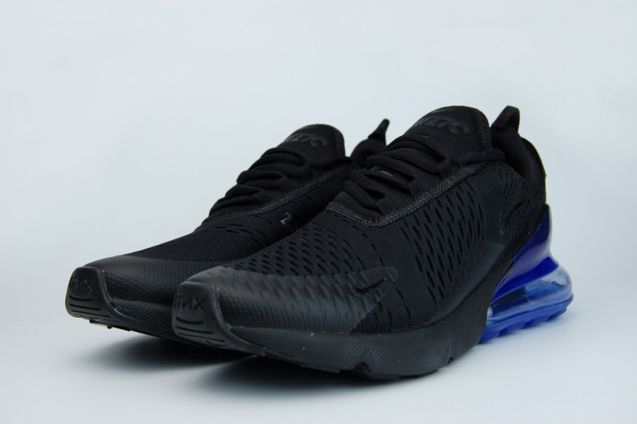 кроссовки мужские Nike Air Max 270 Black & Photo Blue