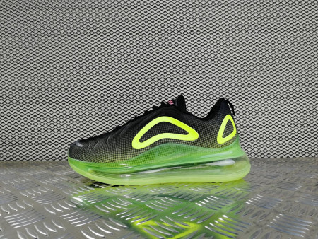 кроссовки мужские Nike Air Max 720 Black / Bright Crimson Volt