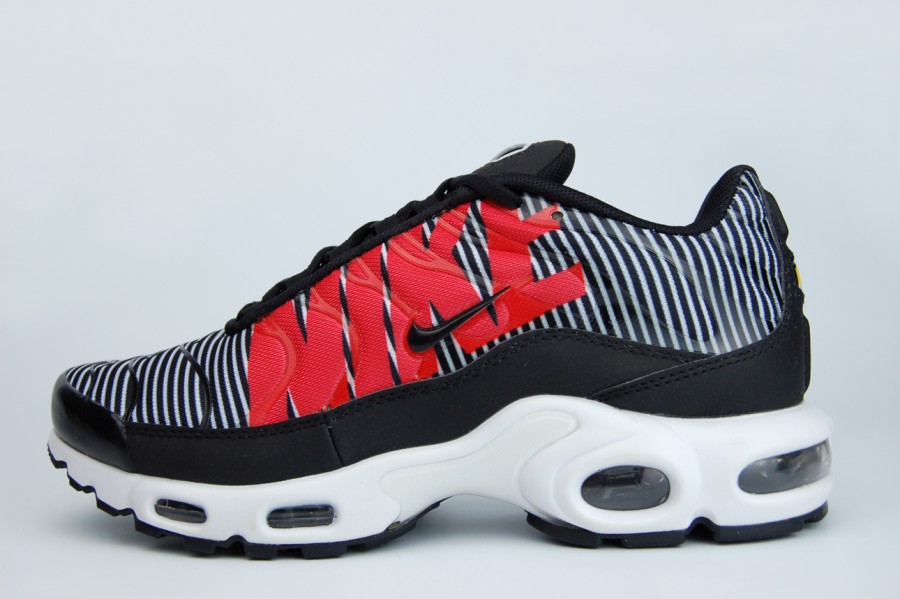 кроссовки мужские Nike Air Max Plus TN SE Black / White / Pure Platinum