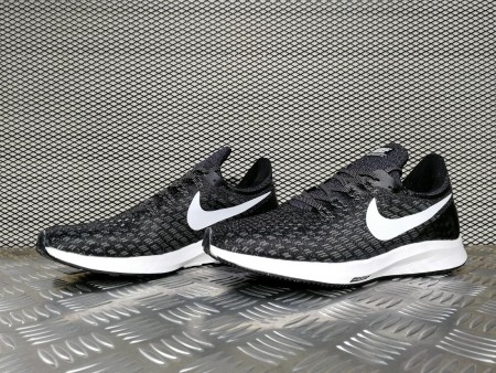 кроссовки мужские Nike Air Zoom Pegasus 35 Black / White / Gunsmoke / Oil Grey