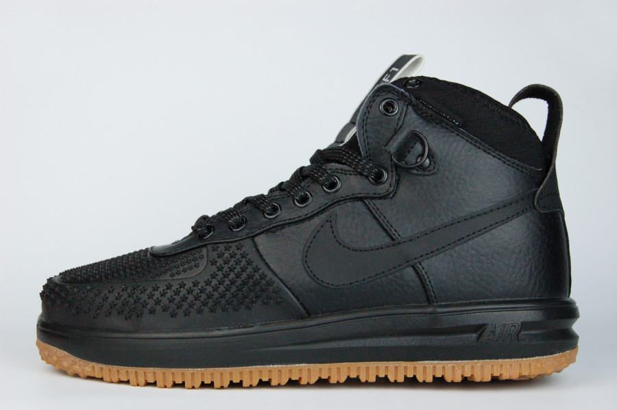кроссовки мужские Nike Lunar Force 1 Duckboot Black Gum