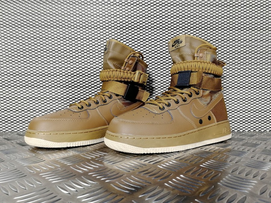 кроссовки мужские Nike SF Air Force 1 Light Beige / Hazelnut