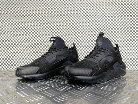 кроссовки женские Nike Air Huarache Run Ultra Wmns Triple Black