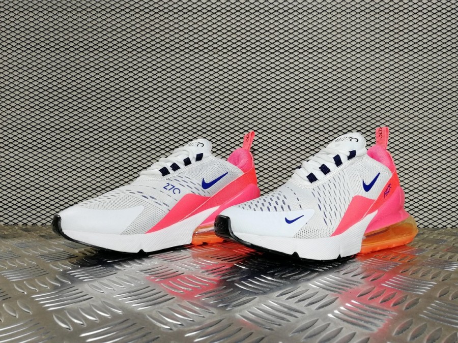 кроссовки женские Nike Air Max 270 WMNS Ultramarine White / Ultramarine / Solar Red