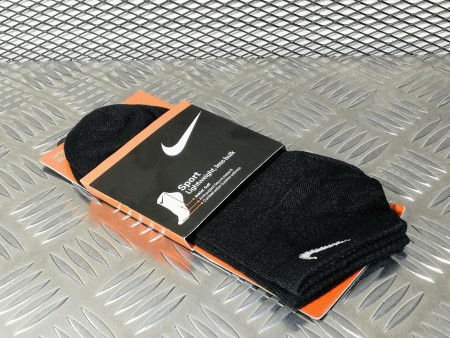 носки короткие Nike черные