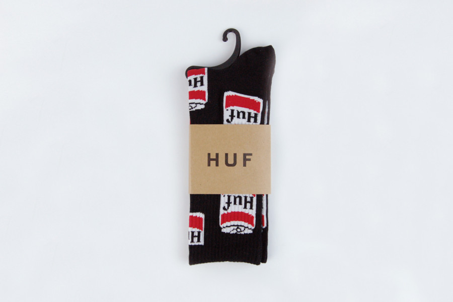 носки длинные HUF банки