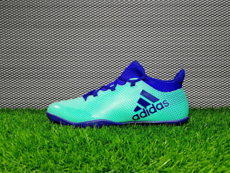 грунтовки мужские Adidas X Tango 17.3 TF Deadly Strike - Hi-Res Green / Unity Ink / Aero Green