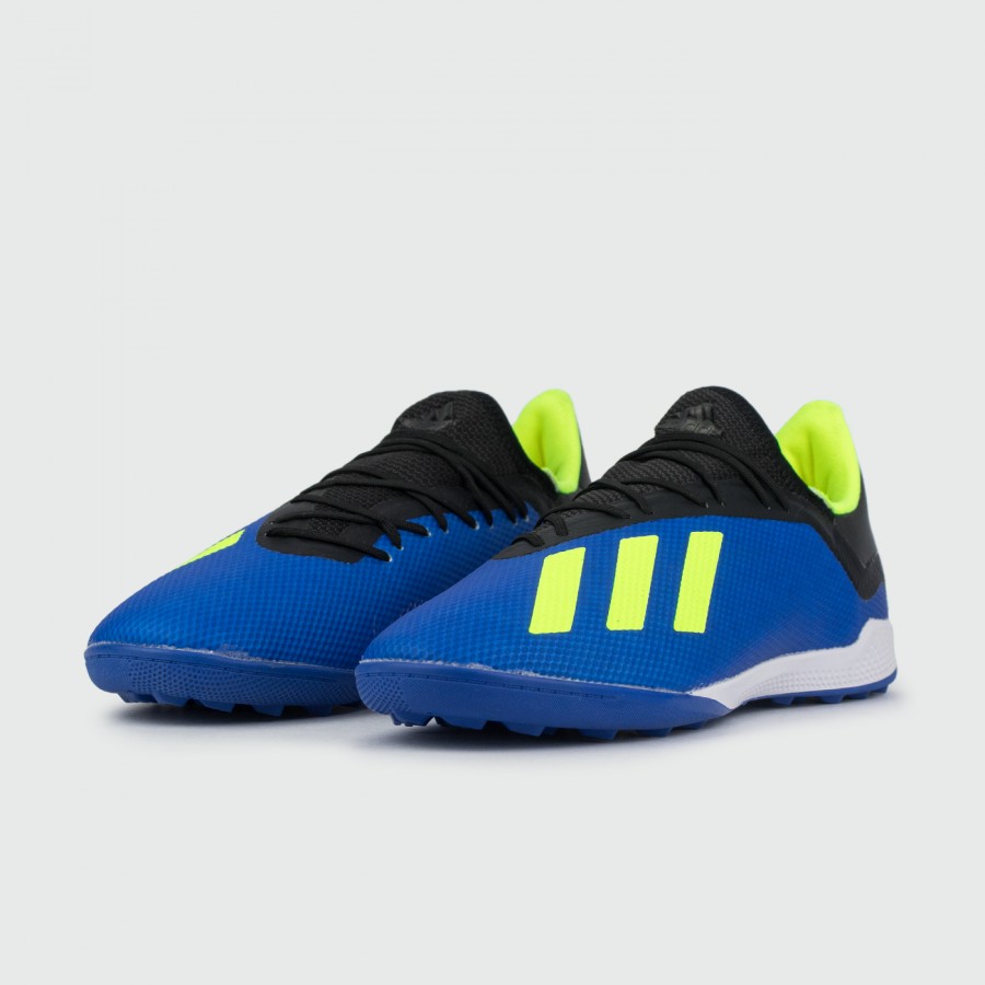 грунтовки мужские Adidas X Tango 18.3 TF Football Blue / Solar Yellow / Core Black