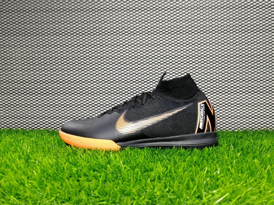 футзалки мужские Nike Mercurial SuperflyX VI Elite IN Black / Orange