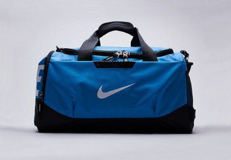 сумка спортивная Nike голубая