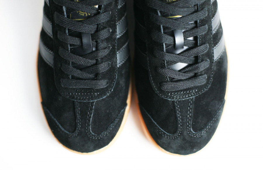 кроссовки Adidas Hamburg Black / Gum
