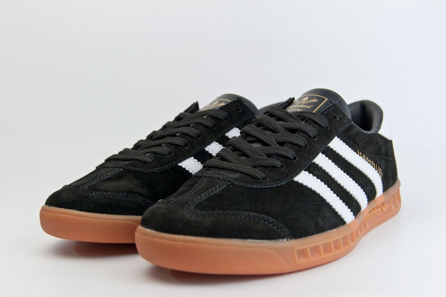 кроссовки Adidas Hamburg Black / White