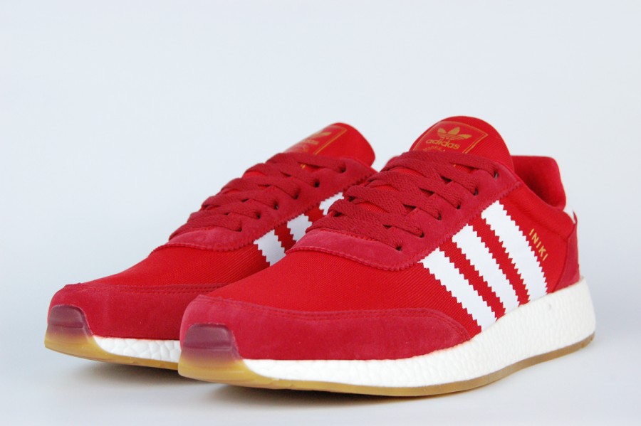 кроссовки Adidas Iniki Runner Boost Red / White