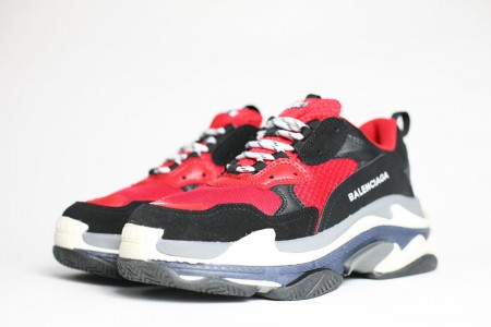 кроссовки Balenciaga Triple S Black / Red