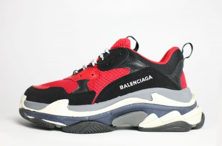 кроссовки Balenciaga Triple S Black / Red