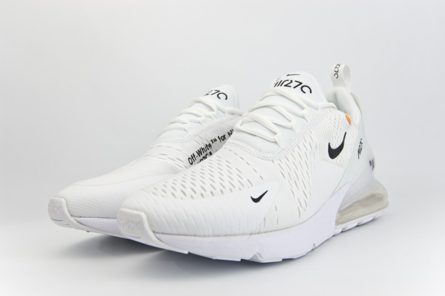 кроссовки Nike Air Max 270 x Off-White Triple White