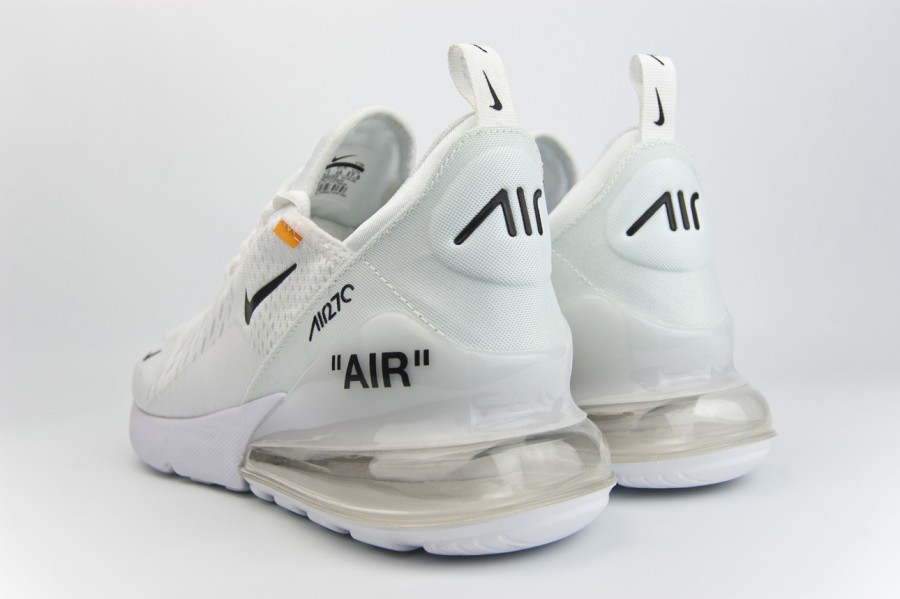 кроссовки Nike Air Max 270 x Off-White Triple White