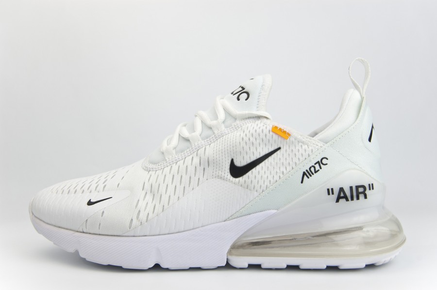 кроссовки Nike Air Max 270 x Off-White Triple White