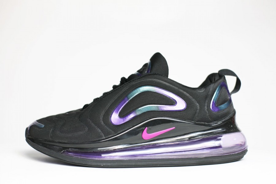 кроссовки Nike Air Max 720 Black / Laser Violet