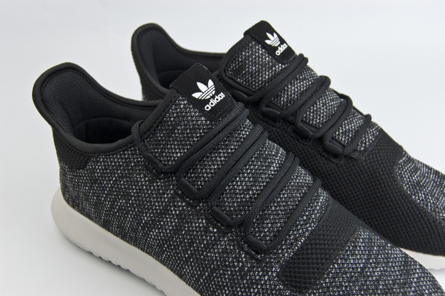кроссовки Adidas Tubular Shadow Black / White