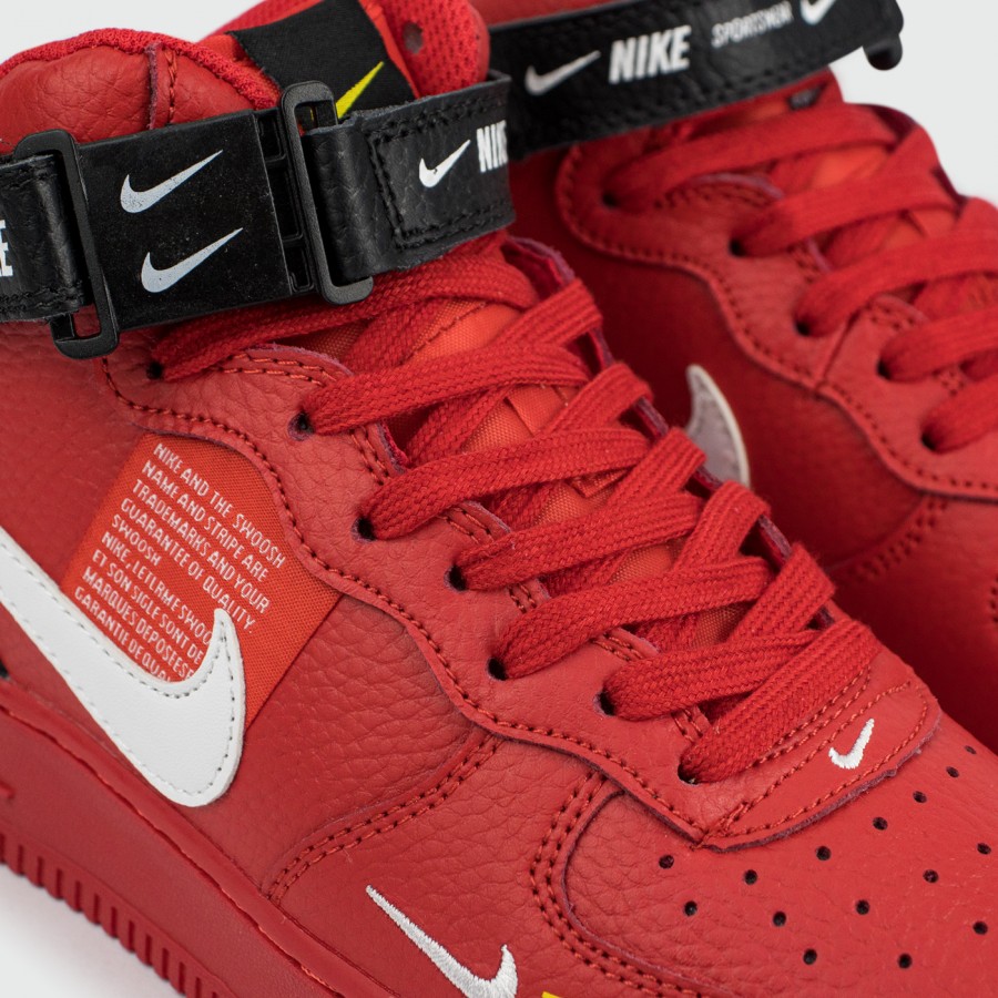 кроссовки Nike Air Force 1 Mid 07 lv8 Red