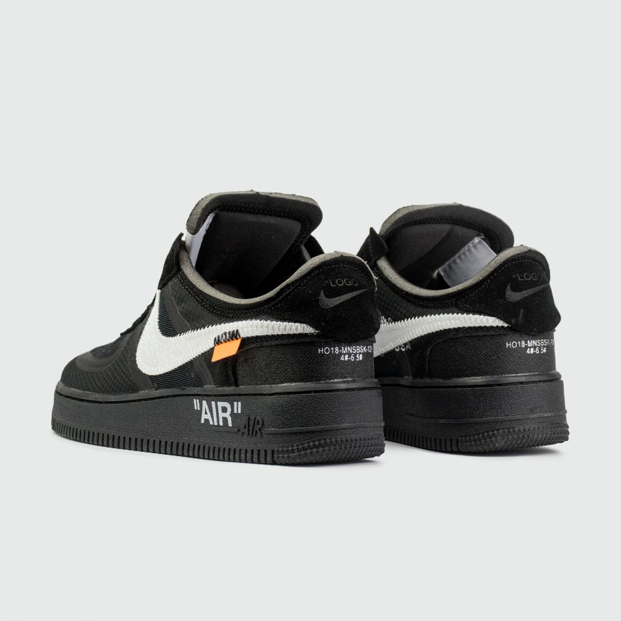 кроссовки Nike Air Force 1 Low x Off-White Triple Black