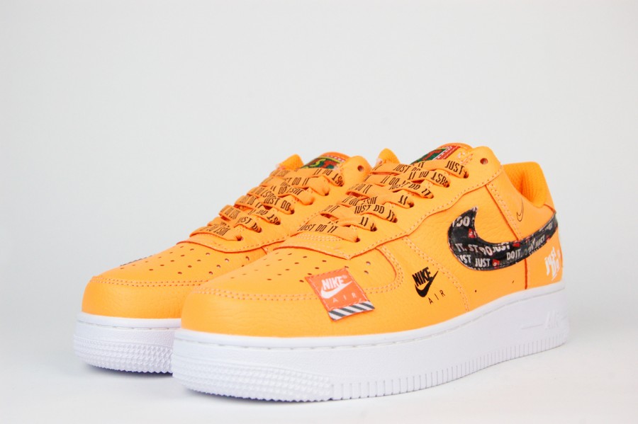 кроссовки Nike Air Force 1 Low JDI Orange / White