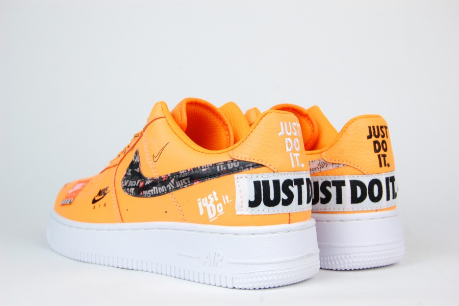 кроссовки Nike Air Force 1 Low JDI Orange / White