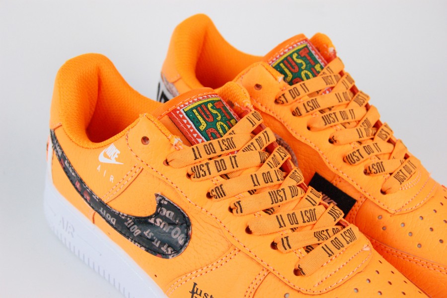 кроссовки Nike Air Force 1 Low JDI Orange / White