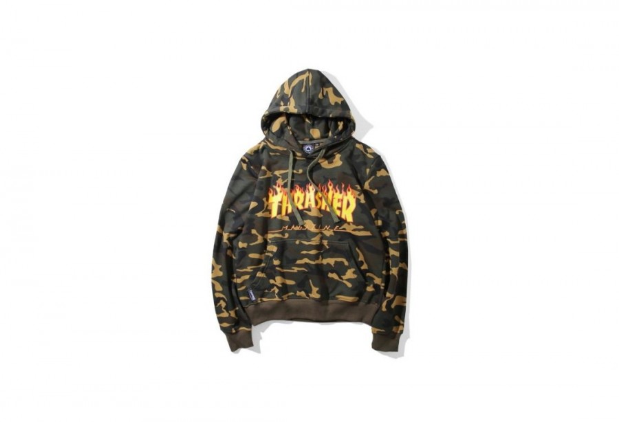 худи THRASHER Camo Hoodie