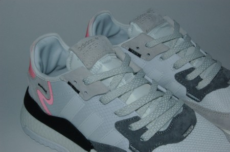 кроссовки Adidas Nite Jogger Gray / White / Red