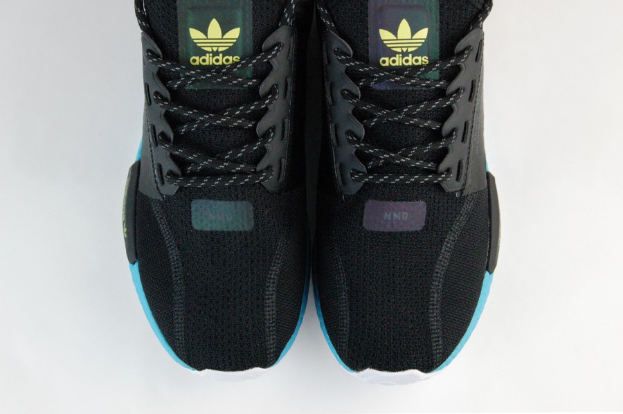 Кроссовки Adidas NMD R1 V2 Wmns Black / Blue